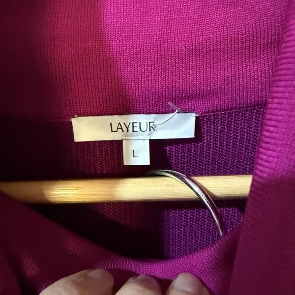 Multi Geometric Knit Maxi Skirt Oversized Sweater Set Size Large Boho Lagenlook - Picture 14 of 16